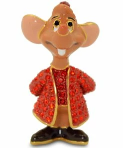 Promo 🌟 Promo 🔥 Disney Arribas Figurine - Jaq - Jeweled 💯 ✔️