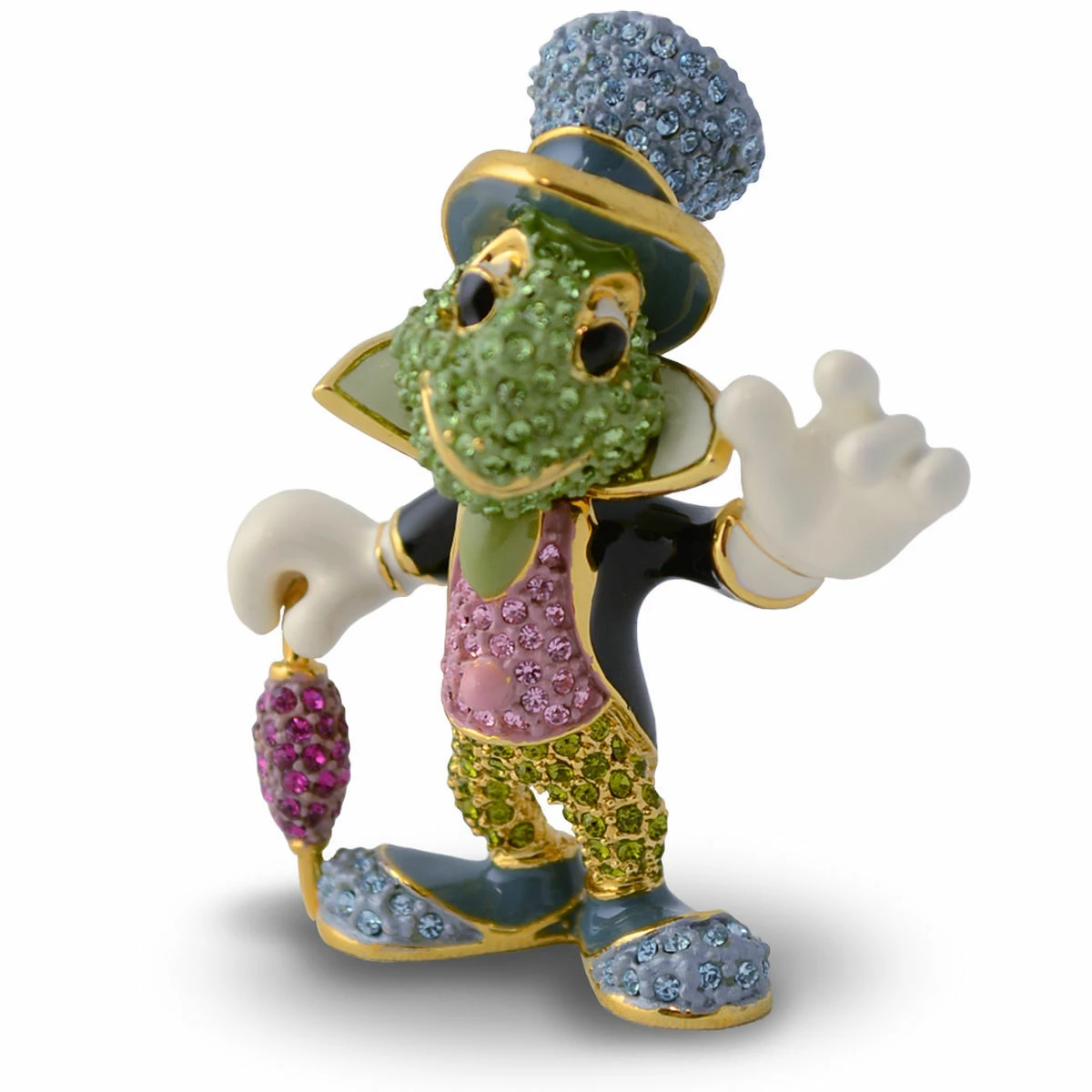 Promo ๐ Deals ๐ Disney Arribas Figurine - Jiminy Cricket - Jeweled โจ ๐ 1 Promo ๐ Deals ๐ Disney Arribas Figurine - Jiminy Cricket - Jeweled โจ ๐