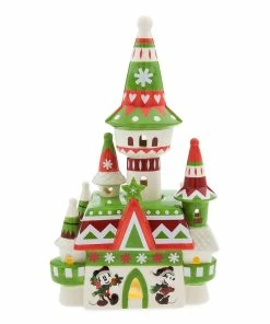 Buy ❤️ Best deal 🥰 Disney Holiday Figurine - Fantasyland Castle - Nordic Winter Light-Up 👏 😀