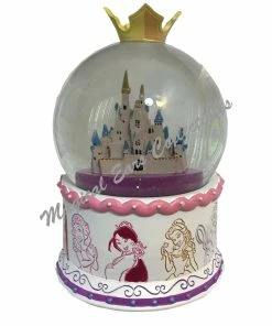 Best Sale ⭐ Best Sale 🤩 Disney Musical Snow Globe - Princesses With Castle 😀 😀