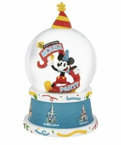 Budget 😉 Best Pirce 😀 Disney Snow Globe - Mickey's Celebration - Light Up 🌟 ✨