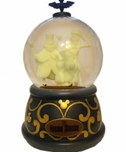 Deals ⭐ Wholesale ⌛ Disney Musical Snow Globe - Haunted Mansion - Hitchhiking Ghosts 🔥 😉