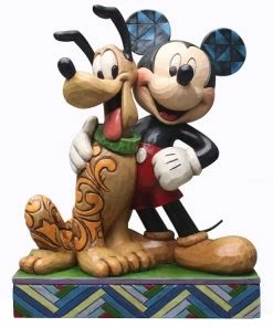 Wholesale ⌛ Cheapest 😍 Disney Jim Shore Figurine - Mickey And Pluto - Best Pals 🔔 ✨