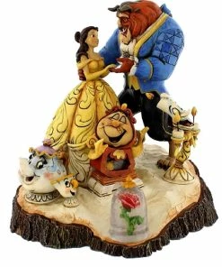 Best reviews of 😉 Brand new 🎁 Disney Jim Shore Figurine - Beauty And The Beast - Tale As Old As Time 🤩 👍