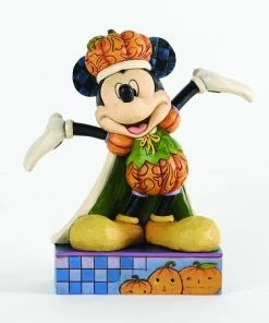 Budget ❤️ Wholesale ⌛ Disney Jim Shore Figurine - Mickey Mouse - Pumpkin-King Harvest 😍 😀