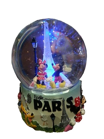 Promo ๐ฅฐ Hot Sale โจ Disney Snow Globe - Mickey And Minnie Mouse Eiffel Tower - Light Up โญ ๐ 1 Promo ๐ฅฐ Hot Sale โจ Disney Snow Globe - Mickey And Minnie Mouse Eiffel Tower - Light Up โญ ๐
