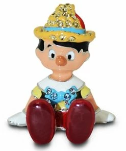 Top 10 🎉 Promo 🎁 Disney Arribas Figurine - Pinocchio - Jeweled Mini 🥰 🥰