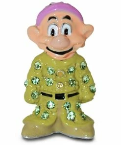 Best Pirce ❤️ Discount 🧨 Disney Arribas Figurine - Dopey Dwarf - Jeweled Mini 👍 🎁