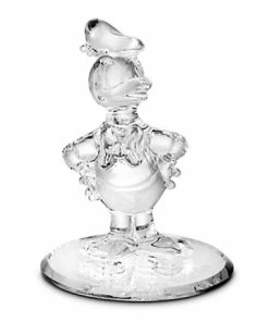 Discount 👏 Discount 😀 Disney Arribas Glass Figurine - Donald Duck 👏 😍