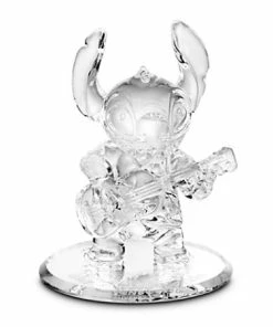 New 🥰 Best reviews of ⌛ Disney Arribas Glass Figurine - Stitch With Guitar 🔥 😀