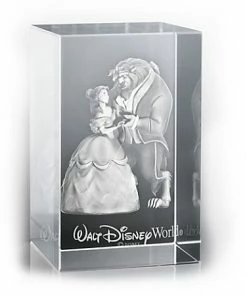 Cheapest 🤩 Best Pirce 🌟 Disney Laser Cube - Beauty And The Beast - By Arribas 👍 ⭐