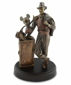 Best Pirce ❤️ New 🎁 Disney Bronze Replica Statue - Walt And Mickey Mouse Storytellers 🤩 🔔