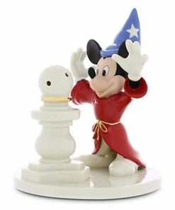 New 😉 Best deal 🧨 Disney Lenox Figurine - Sorcerer Mickey Mouse - Light-Up ⭐ ✨