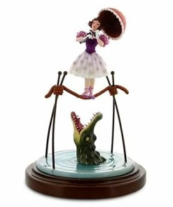 Promo 🎁 Best Sale 🥰 Disney Figurine - The Haunted Mansion - Ballerina And Alligator 🎉 ✨