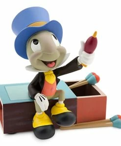 Cheap 😀 New 🧨 Disney Figurine Statue - Jiminy Cricket On Matchstick Box 🧨 🛒