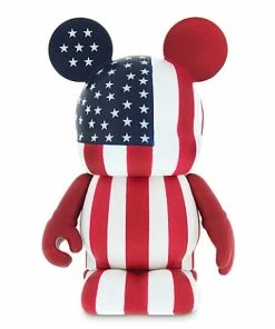 Flash Sale 🧨 Best reviews of 🤩 Disney Vinylmation Figure - Theme Park Favorites 3'' - American Flag 🧨 ✔️