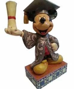 Best reviews of ✨ Discount 💯 Disney Jim Shore Figurine - Graduation Mickey Mouse - You Did It ✔️ 💯
