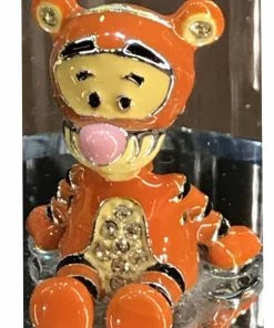 Promo ⌛ New 🎉 Disney Arribas Figurine - Tigger - Jeweled Mini 😉 ❤️