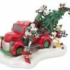 Coupon 😉 Wholesale 🔔 Disney Holiday Figurine - Mickey Mouse And Friends Truck - Light Up ✨ 😉