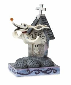 Coupon 👍 Wholesale ⌛ Disney Jim Shore Figure - Zero And 🐕 🦮 Doghouse - Floating Friend 🧨 😉