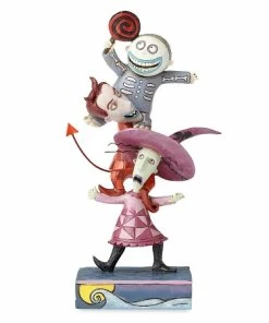 Cheapest 💯 Promo 🎁 Disney Jim Shore Figure - Lock, Shock, And Barrel - Tripled Trouble ✨ ✨