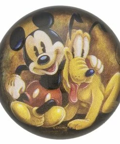 Buy 🎁 Discount 🥰 Disney Paperweight - Mickey And Pluto - By Wilson 👍 🔥