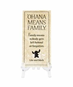 Deals 😍 Deals ✔️ Disney Tile With Stand - Lilo And Stitch - Ohana Means Family 😀 🥰