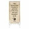 Flash Sale ❤️ Coupon ⭐ Disney Tile With Stand - Mulan - The Flower That Blooms In Adversity ???? ????