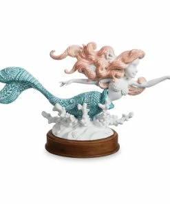 Budget 😉 Best Pirce 🔔 Disney Figurine - Ariel Art Nouveau Figure ⭐ ⭐