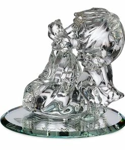 Brand new 🛒 Best deal 👍 Disney Arribas Glass Figurine - Beauty And The Beast ✨ 🤩