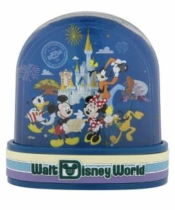 Promo 🛒 Cheap 🎉 Disney Snow Globe - Walt Disney World Dome - Mickey And Friends 🧨 🧨