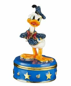 Top 10 🛒 Brand new 🛒 Disney Arribas Trinket Box - Donald Duck 🔥 ⌛