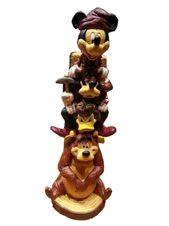 Outlet ๐ฅฐ Flash Sale ๐ Disney Figurine - Wilderness Lodge Resort - Totem Mickey And Friends โ ๐คฉ 1 Outlet ๐ฅฐ Flash Sale ๐ Disney Figurine - Wilderness Lodge Resort - Totem Mickey And Friends โ ๐คฉ