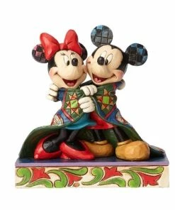 Promo 😉 Deals 🛒 Disney Jim Shore Figure - Mickey And Minnie With Quilt 🤩 🛒
