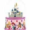 Deals ❤️ New ???? Disney Snow Globe - Fantasyland Castle With Princesses ⌛ ⭐
