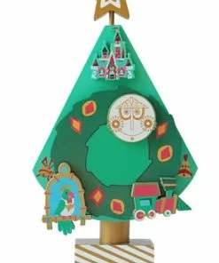 Deals 👍 Best deal 🎉 Disney Holiday Figure - Musical Wood Block 🎄 ❄ Christmas Tree 🎁 👍