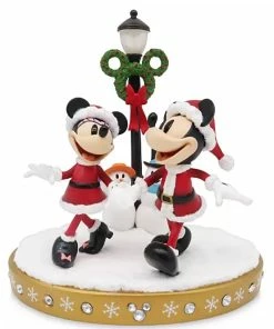 Best deal ✔️ Coupon 👍 Disney Holiday Figure - Santa Mickey & Minnie Lamp Post - Light Up 😀 ✨