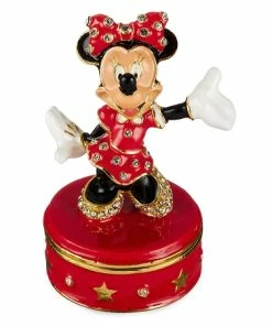 Flash Sale 👍 Coupon ⌛ Disney Arribas Trinket Box - Minnie Mouse 🥰 ⭐
