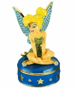 Flash Sale 😉 Cheap 🥰 Disney Arribas Trinket Box - Tinker Bell ✔️ 🔥
